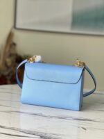 Louis Vuitton LV Twist Like Auth Woman’s Blue Handbags 24cm - Image 9