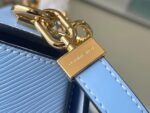 Louis Vuitton LV Twist Like Auth Woman’s Blue Handbags 24cm - Image 3