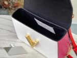 Louis Vuitton LV Twist Mix Pink Red Handbags Cowhide Leather 24cm - Image 2