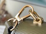 Louis Vuitton LV Twist Cowhide Leather Handbags Woman’s 24cm - Image 6