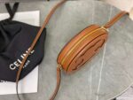 Celine Mini Handbag Replica 11 Brown Soft Leather 16×12.5x4cm - Image 3