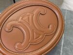 Celine Mini Handbag Replica 11 Brown Soft Leather 16×12.5x4cm - Image 2