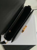Celine Mini Bag Black Handbag Smooth Leather 19cm - Image 3