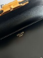 Celine Mini Bag Black Handbag Smooth Leather 19cm - Image 2