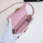 Celine Mini Handbag Pink Smooth Leather 19cm - Image 3