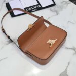 Celine Triomphe Brown Handbag Super Premium Super Smooth Leather 20x12cm - Image 4
