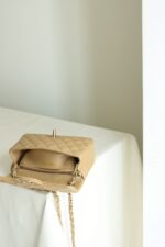 Chanel Classic 11 Handbag Flap Mini Woman’s Beige 20cm - Image 6