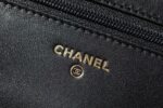 Chanel Woc C19 Handbag Woman’s Lock Gold Black 19cm - Image 5