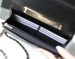 Chanel Woc Handbags Lock Silver Mix Handle Leather 19x12cm - Image 6
