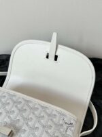 Goyard White Handbag Crossbody Women’s 22x16x7cm - Image 6