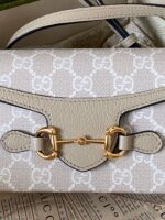 Gucci 1955 Mini Handbag with Monogram Pattern Rep 11 Luxury 18x12x5cm - Image 2