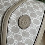 Gucci Handle Bag with Gucci Like Auth Logo Pattern 25x21cm - Image 2