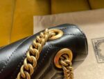 Gucci Marmont Like Auth Luxury Women’s Black Handbag 22cm - Image 5