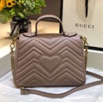 Gucci Marmont Top Handle Like Auth Women’s Handbag with Gold Buckle 27cm - Image 7