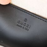 Gucci Matelasse Like Auth Bag with Embossed GC Pattern 21cm - Image 5
