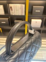 Chanel Trendy Replica 11 Brown Leather Full Box Handbags 25cm - Image 4