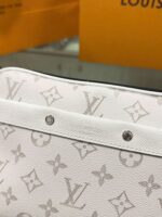 Louis Vuitton LV Alpha Monogram White Handbag 24x16x8cm - Image 2