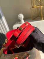 Louis Vuitton LV NeoNoe Handle Red Handbags Monogram 26x22x27cm - Image 7