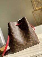 Louis Vuitton LV NeoNoe Handle Red Handbags Monogram 26x22x27cm - Image 6