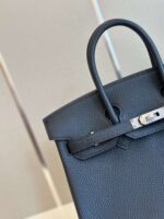 HN 30 Dakr Blue Togo Leather Palladium Hardware - Image 5