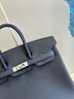 HN 30 Dakr Blue Togo Leather Palladium Hardware - Image 4