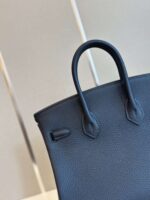 HN 30 Dakr Blue Togo Leather Palladium Hardware - Image 6