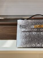 HN Omber Genuine Lizard leather Gold Hardware - Image 5