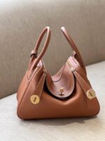 Lindy 26 Brown Gold Hardware - Image 2