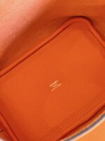 HN 18 Orange Togo Leather Gold Hardware - Image 6