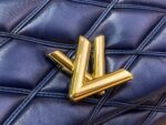 Louis Vuitton LV Go-14 Handbags Dark Blue 23cm - Image 6