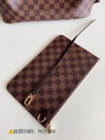 Louis Vuitton LV Neverfull Checkered Pattern Handbags 32x29x17cm - Image 7