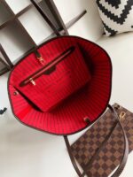Louis Vuitton LV Neverfull Checkered Pattern Handbags 32x29x17cm - Image 2