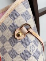 Louis Vuitton LV Neverfull Handbags Caro Pattern 32x29x17cm - Image 4