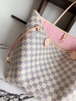 Louis Vuitton LV Neverfull Handbags Caro Pattern 32x29x17cm - Image 7