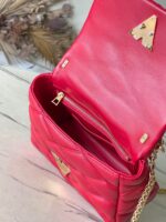 Louis Vuitton LV Twist Like Auth Woman’s Red Handbags Smooth Leather 23cm - Image 4