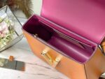 Louis Vuitton LV Twist Mini Orange Handbags 23x17x9cm - Image 5