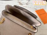 Louis Vuitton LV Vavin Super High Quality Brown Women’s Handbag with Sunken Monogram Pattern 25x18x10cm - Image 5