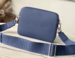 Louis Vuitton LV Fastline Men Handbags Blue 23.5x18x7cm - Image 3