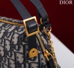 Dior Plaid Women’s Handbag, Glossy Leather, Replica 11 High Quality 20cm - Image 5