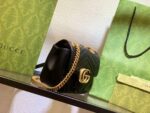 Gucci Marmont Rep 11 Women’s Handbag High Quality Black 20cm - Image 7