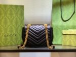 Gucci Marmont Rep 11 Women’s Handbag High Quality Black 20cm - Image 2