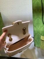 Gucci Marmont Replica 1:1 Women’s Handbag High Quality White 20cm - Image 7