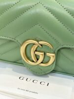 Gucci Marmont Women’s Super Handbag Avocado Color 22cm - Image 4