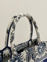 Dior Book Tote Women’s Handbag Embroidered Fabric Size 36cm - Image 5