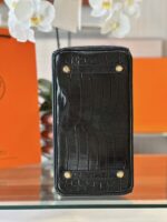 HN 30 Black/Pink Genuine Crocodile Leather – Custom Made - Image 7