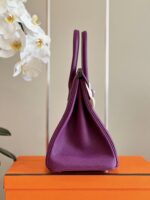 HN Birkin 30 Purple Palladium Hardware - Image 3