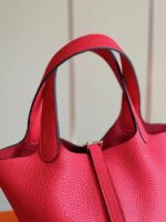 HN 18 Pink Togo Leather Gold Hardware - Image 5