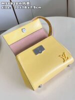 Louis Vuitton Clunny Yellow Raised Pattern 20x16cm - Image 4