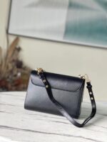 Louis Vuitton LV Twist Mini Like Auth Lock Gold Handbags 23x17x9.5cm - Image 7
