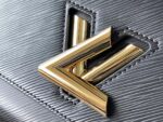 Louis Vuitton LV Twist Mini Like Auth Lock Gold Handbags 23x17x9.5cm - Image 3